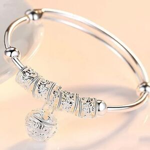 SILVER BALL BRACELET‎